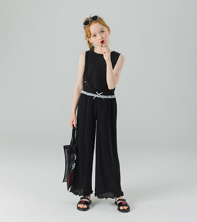 I LOVE J jude lace pleated pants