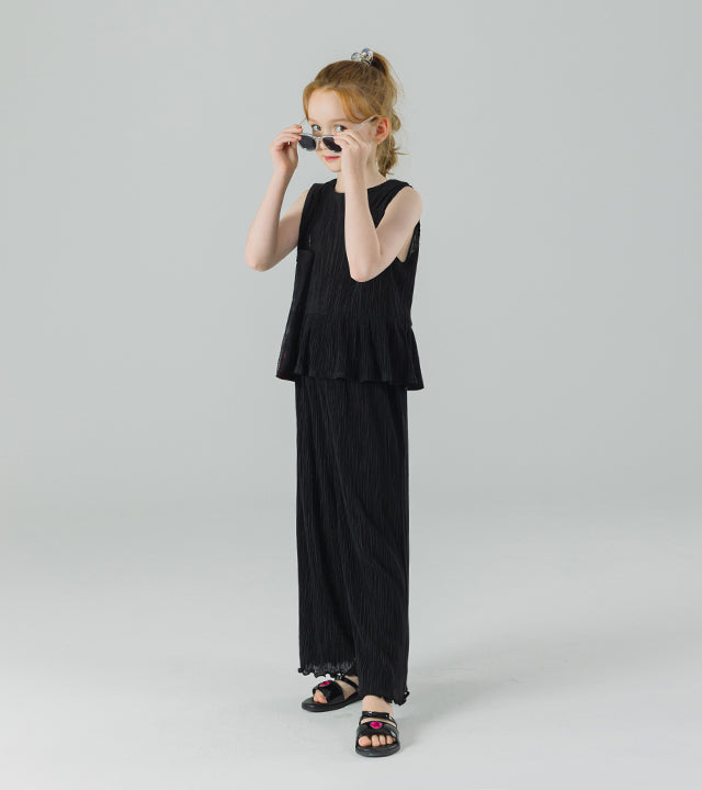 I LOVE J jude lace pleated pants
