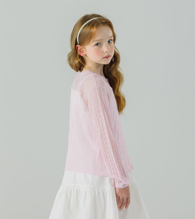 I LOVE J tirit knit cardigan