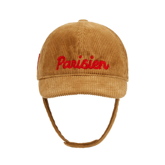 BEBE DE PINO Parisien baby corduroy ball cap