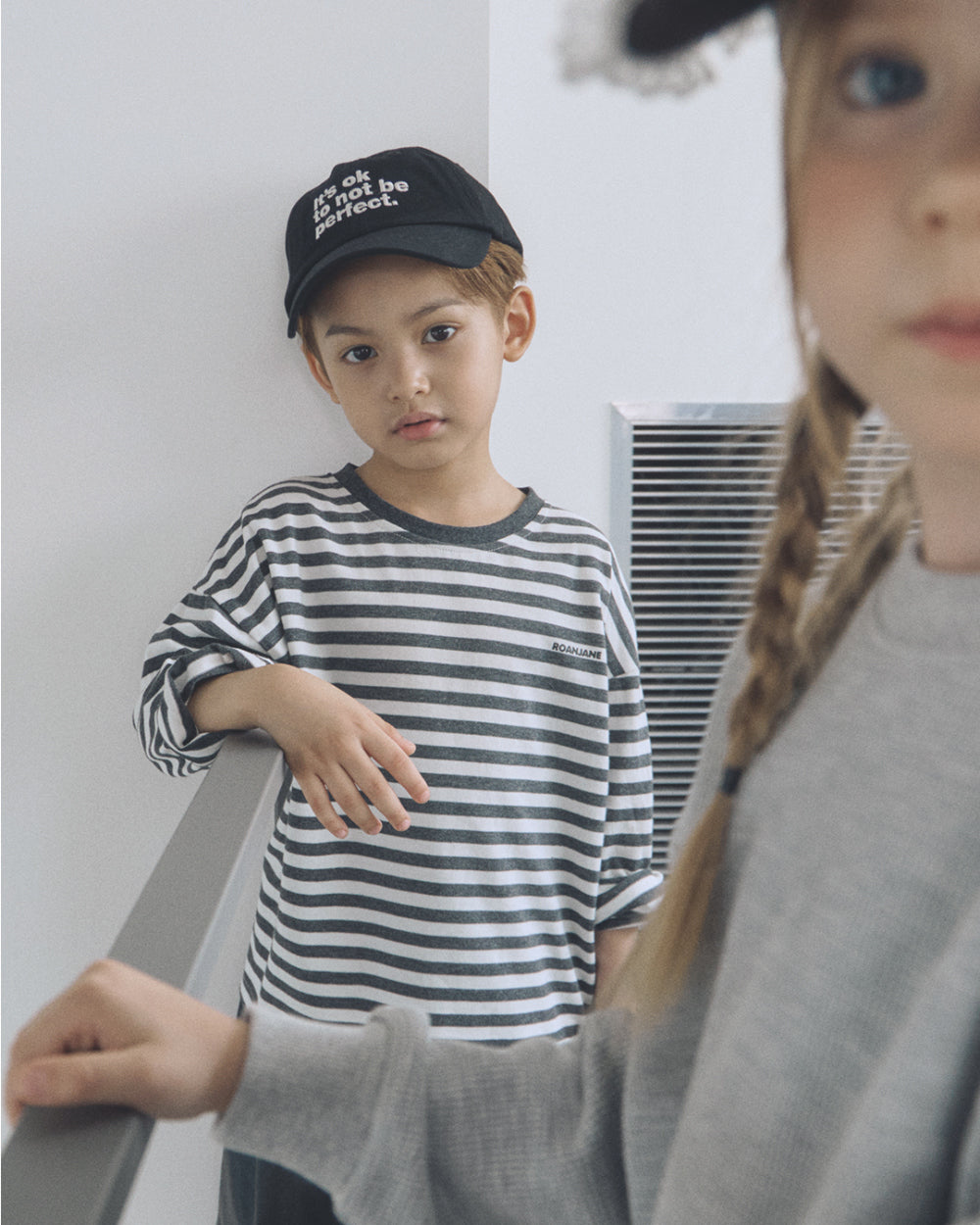 ROANAJANE Multi striped top