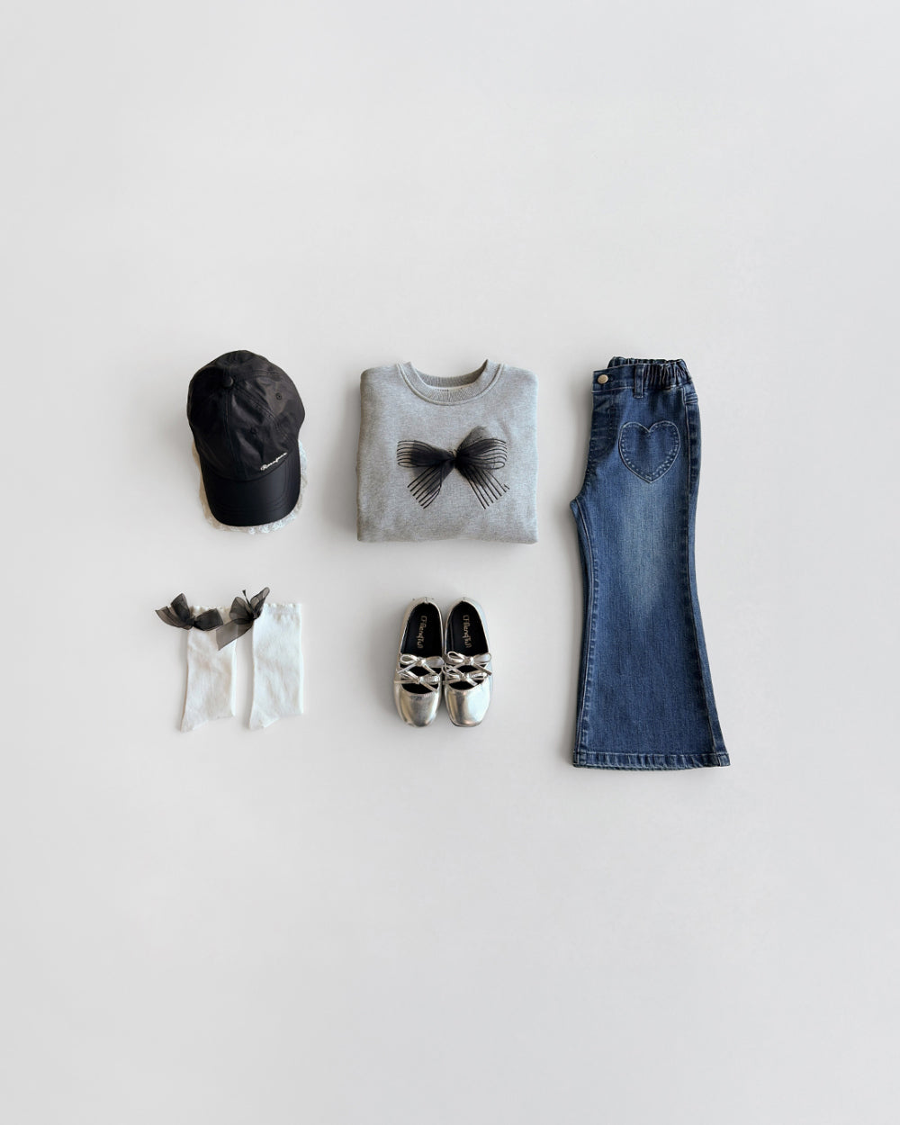 ROANJANE Paint denim pants