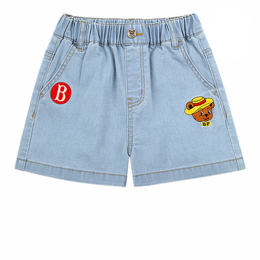 BEBE DE PINO Pony boy denim short pants