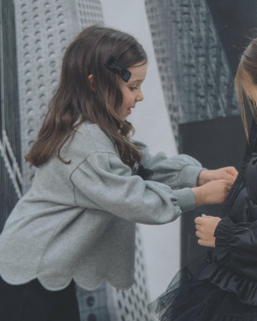 ROANJANE Ribbon sweatshirt