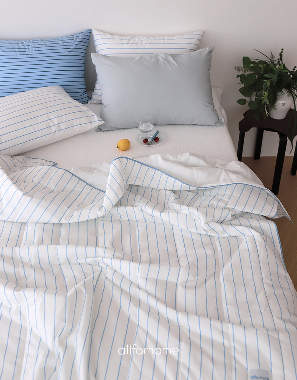 ALL4HOME Summer adult stripe breeze cold bedding