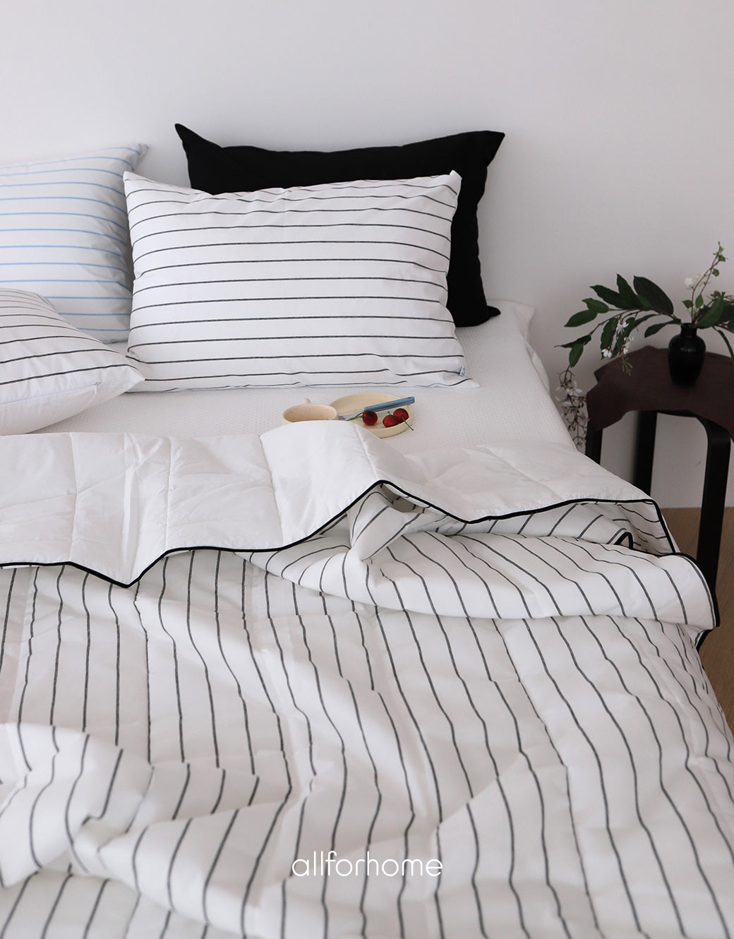ALL4HOME Summer adult stripe breeze cold bedding