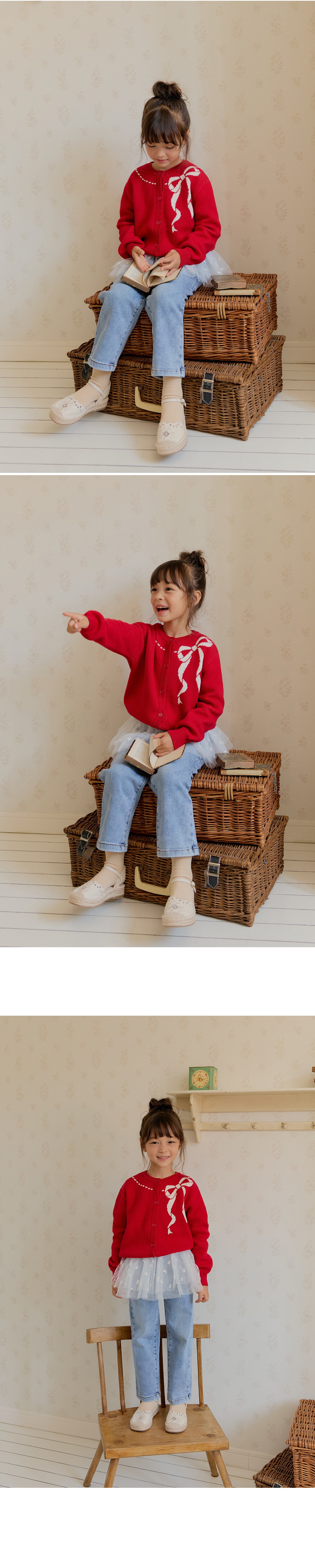 BEBETAILOR Brooklyn ribbon cardigan