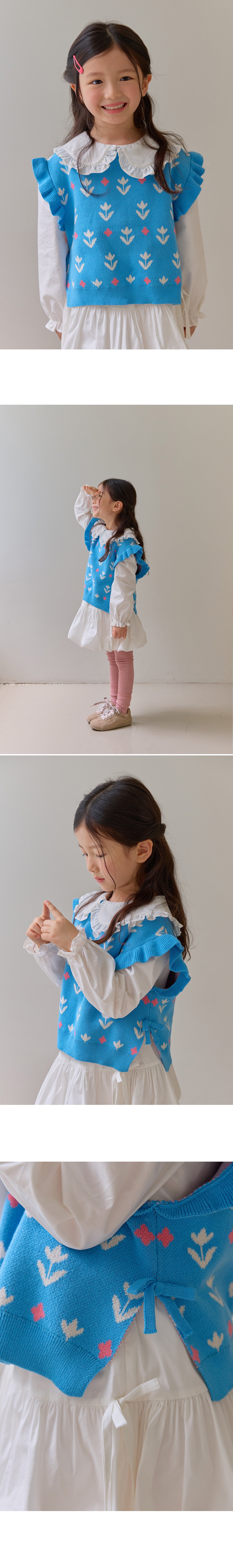 BEBETAILOR Harper tulip vest