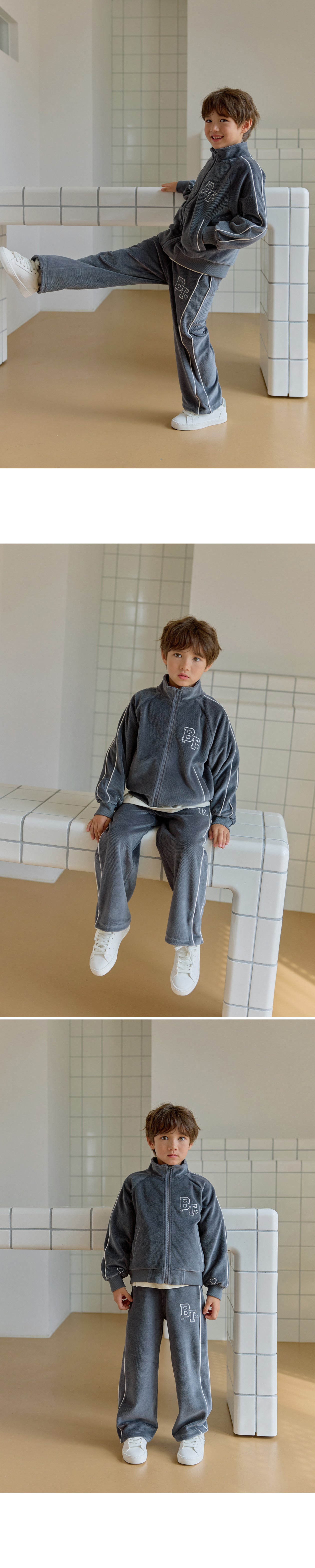 BEBETAILOR Zoey velour two way pants