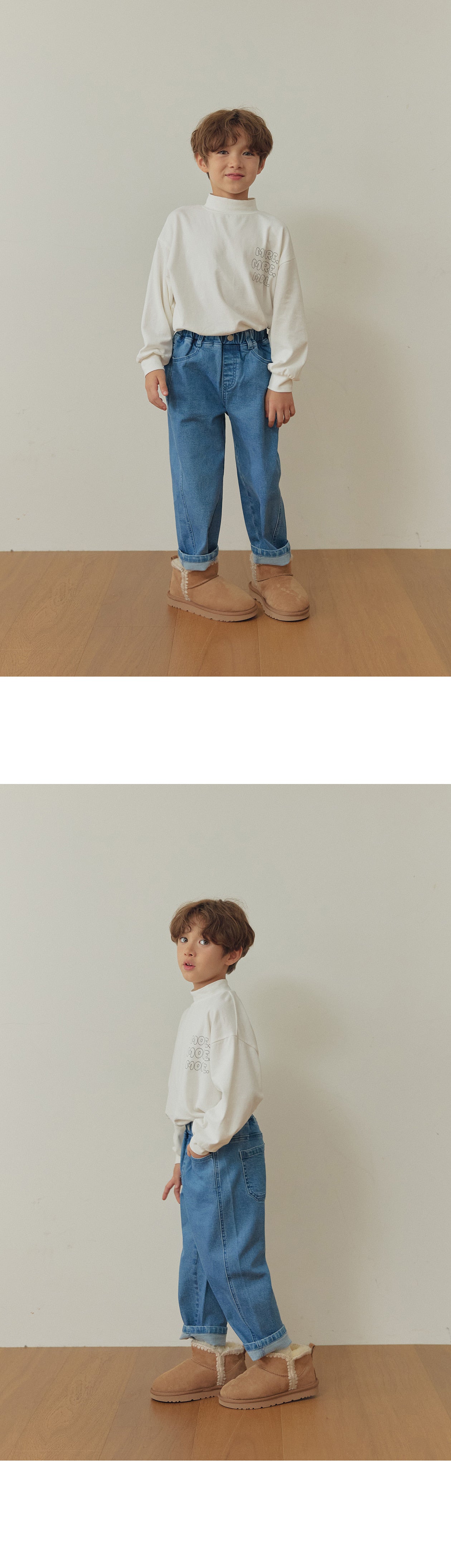 BEBETAILOR More half neck top