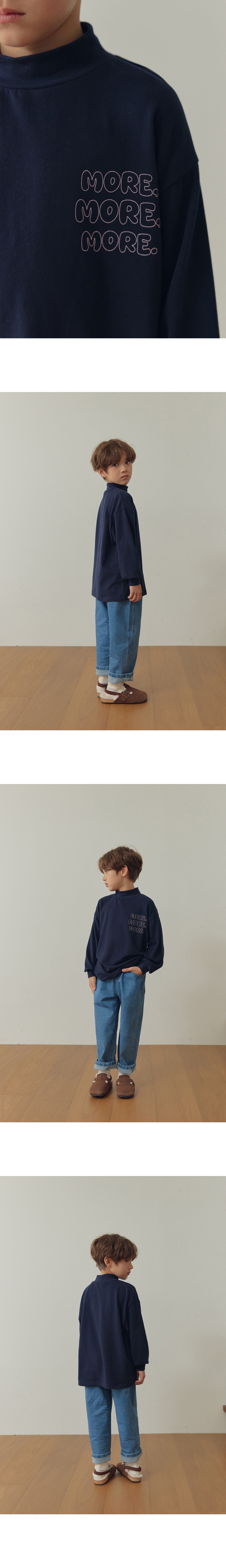 BEBETAILOR More half neck top