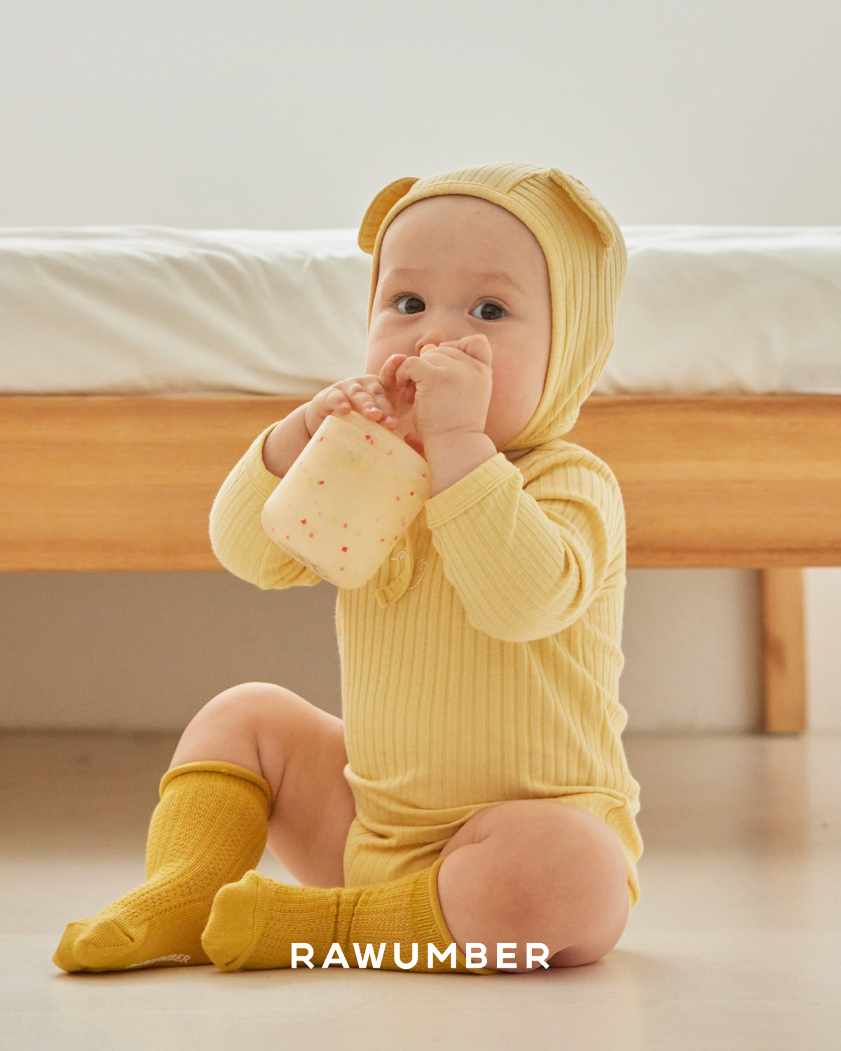 RAWUMBER Malang bear baby suit