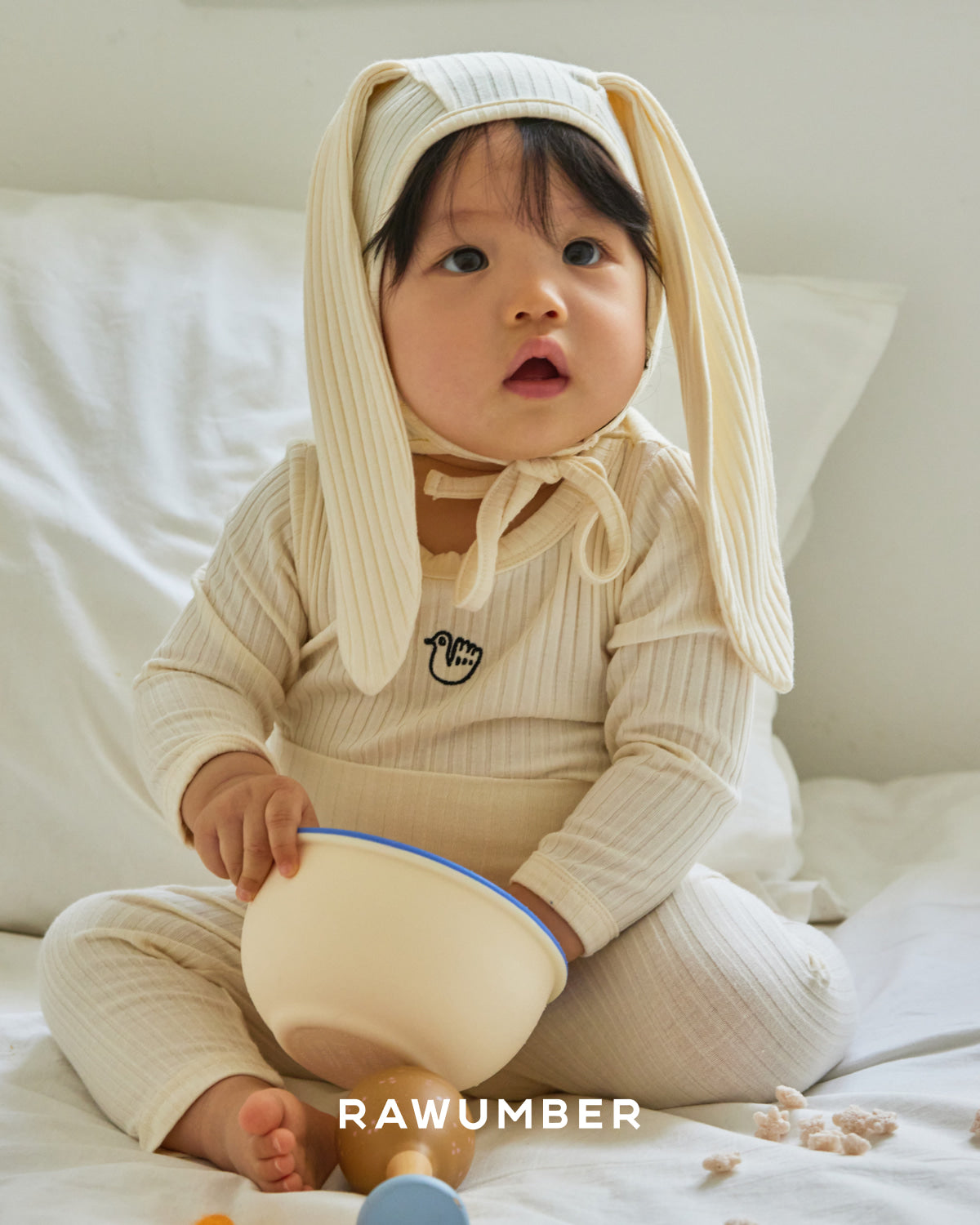 RAWUMBER Malang bunny baby suit