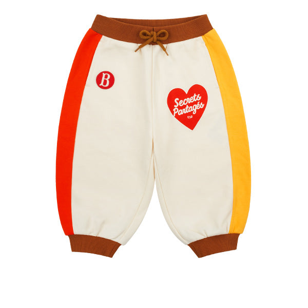 BEBE DE PINO Parisien baby color block sweatpants