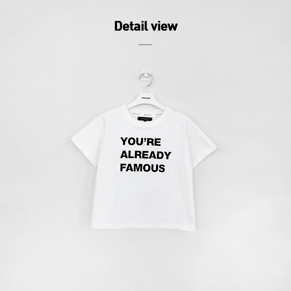 ROANJANE Diction t-shirt (White)