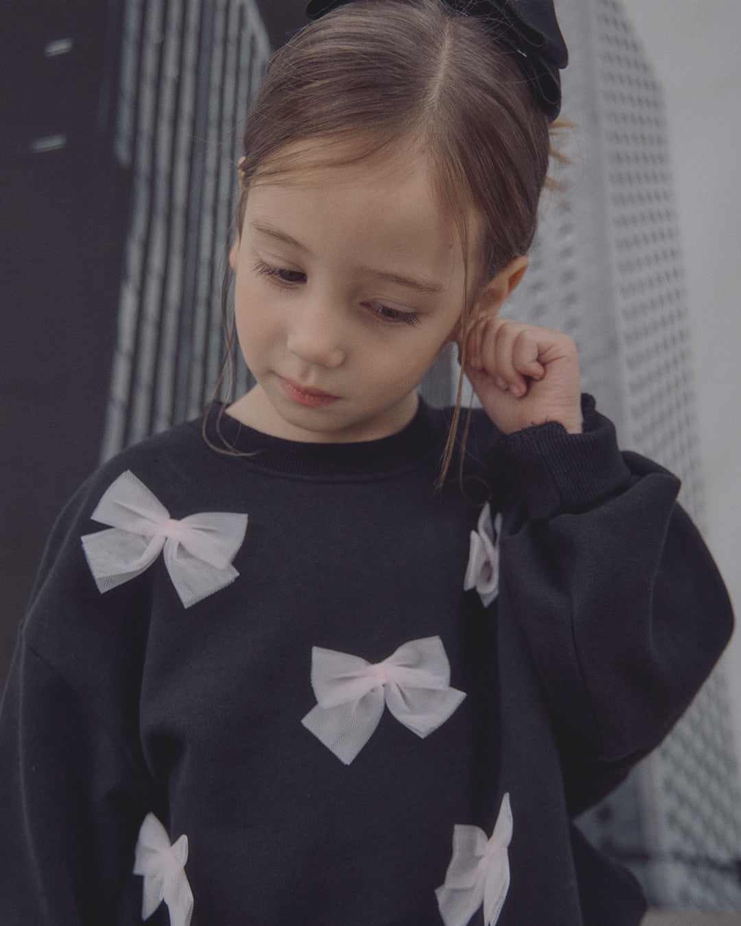 ROANJANE Ribbon sweatshirt