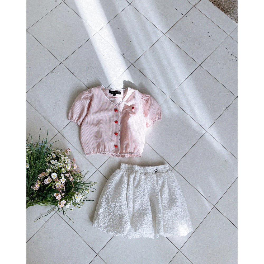 ROANJANE seersucker sunshine cardigan