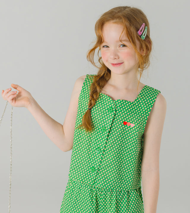 I LOVE J daisiple sleeveless 2pc set