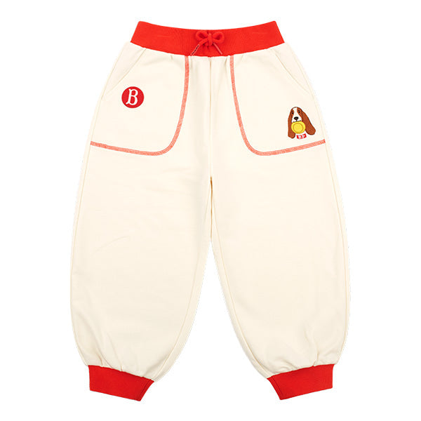 BEBE DE PINO Heros color block cover stitch sweatpants