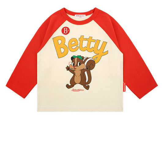 BEBE DE PINO Betty Raglan Color Block T-shirt