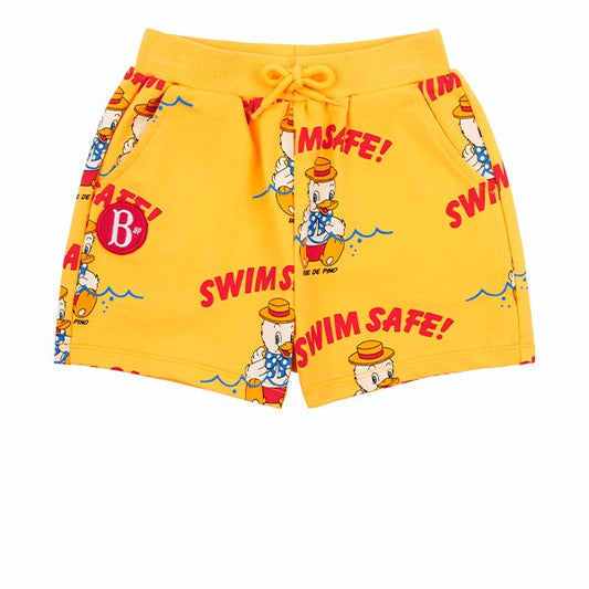 BEBE DE PINO All over swimmer duck baby short pants