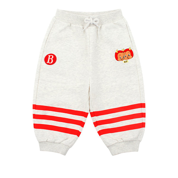 BEBE DE PINO Little demons baby tipping sweatpants