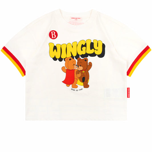 BEBE DE PINO Wiggly Bear Yokko Point T-shirt