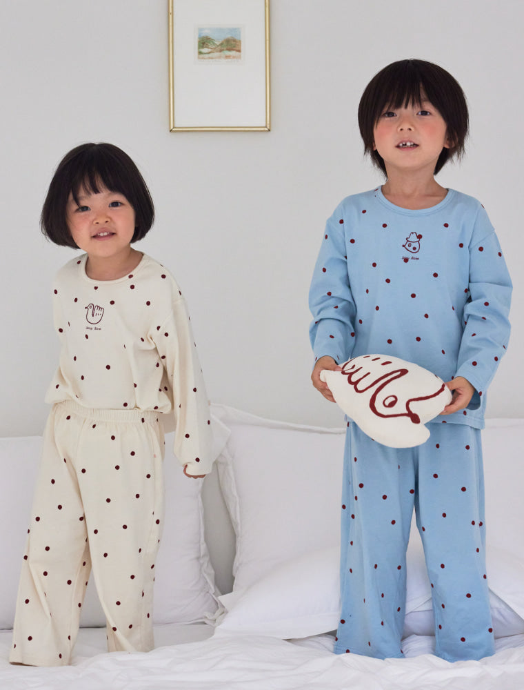 RAWUMBER Signature kids dot 2pc set