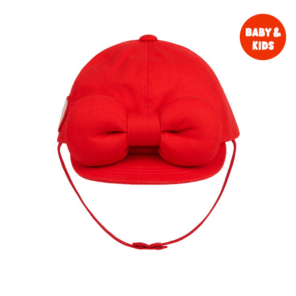 BEBE DE PINO Bebedepino big ribbon ball cap