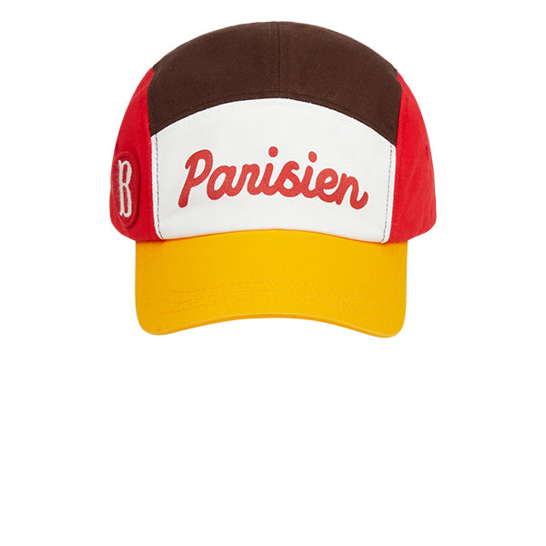 BEBE DE PINO Parisien color block camp cap