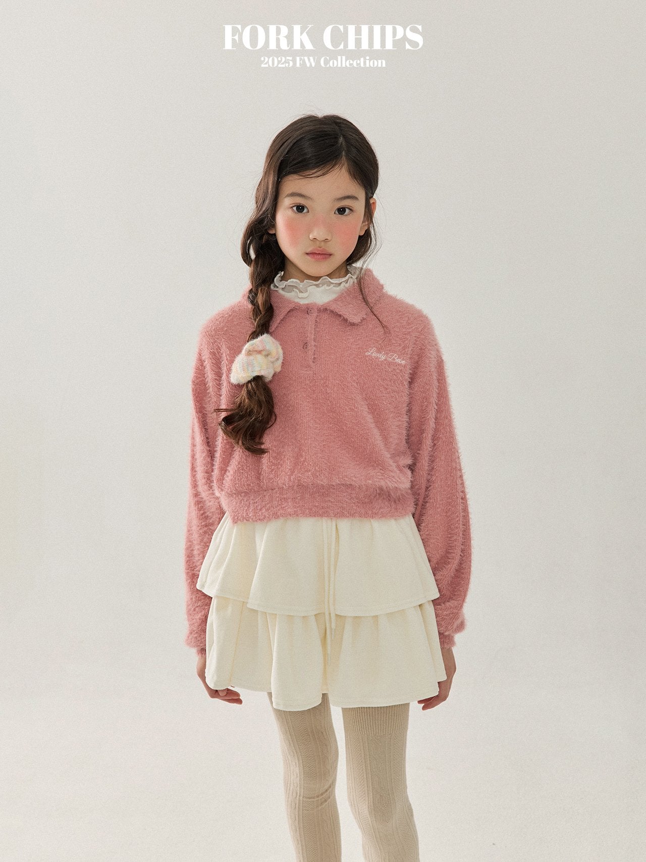 FORK CHIPS Downey knit mtm