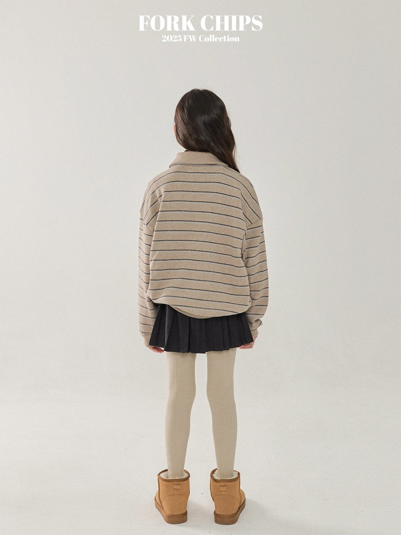 FORK CHIPS Lux pleats skirt