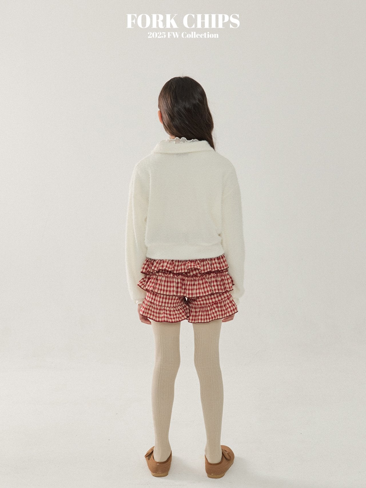 FORK CHIPS Cherry kang kang skirt