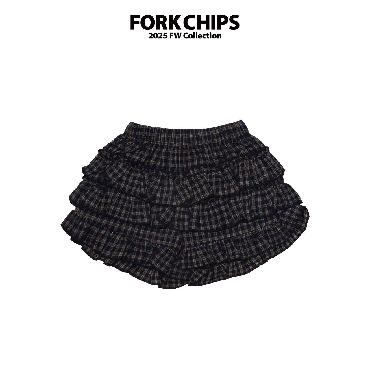 FORK CHIPS Cherry kang kang skirt