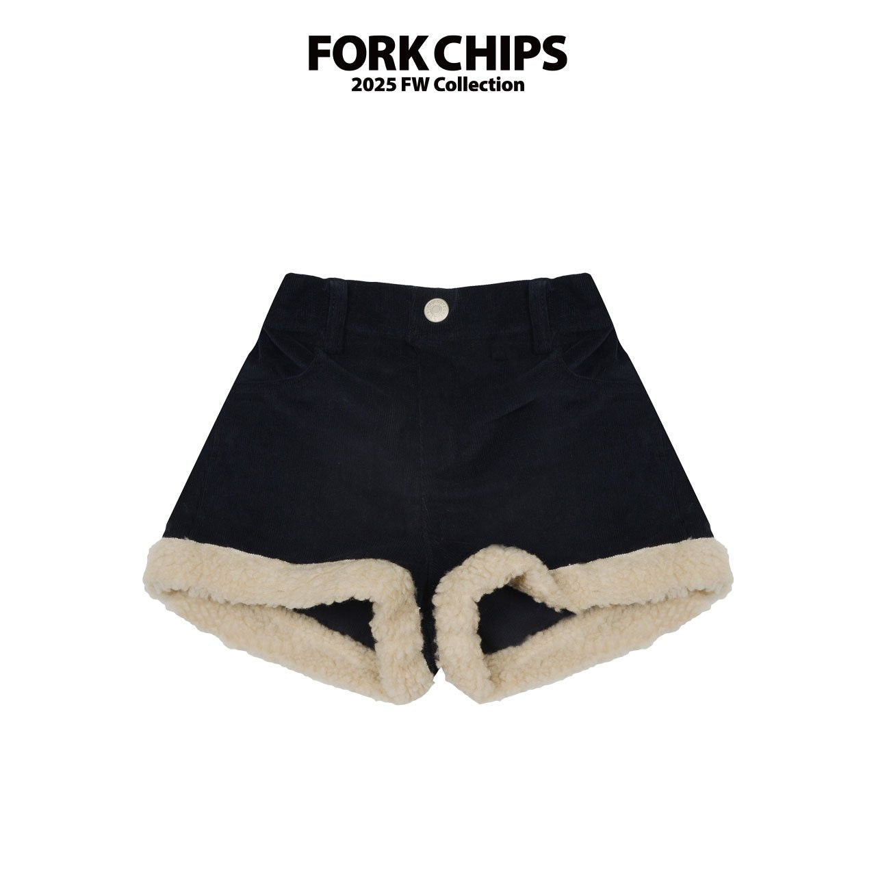 FORK CHIPS Fussy heart short pants