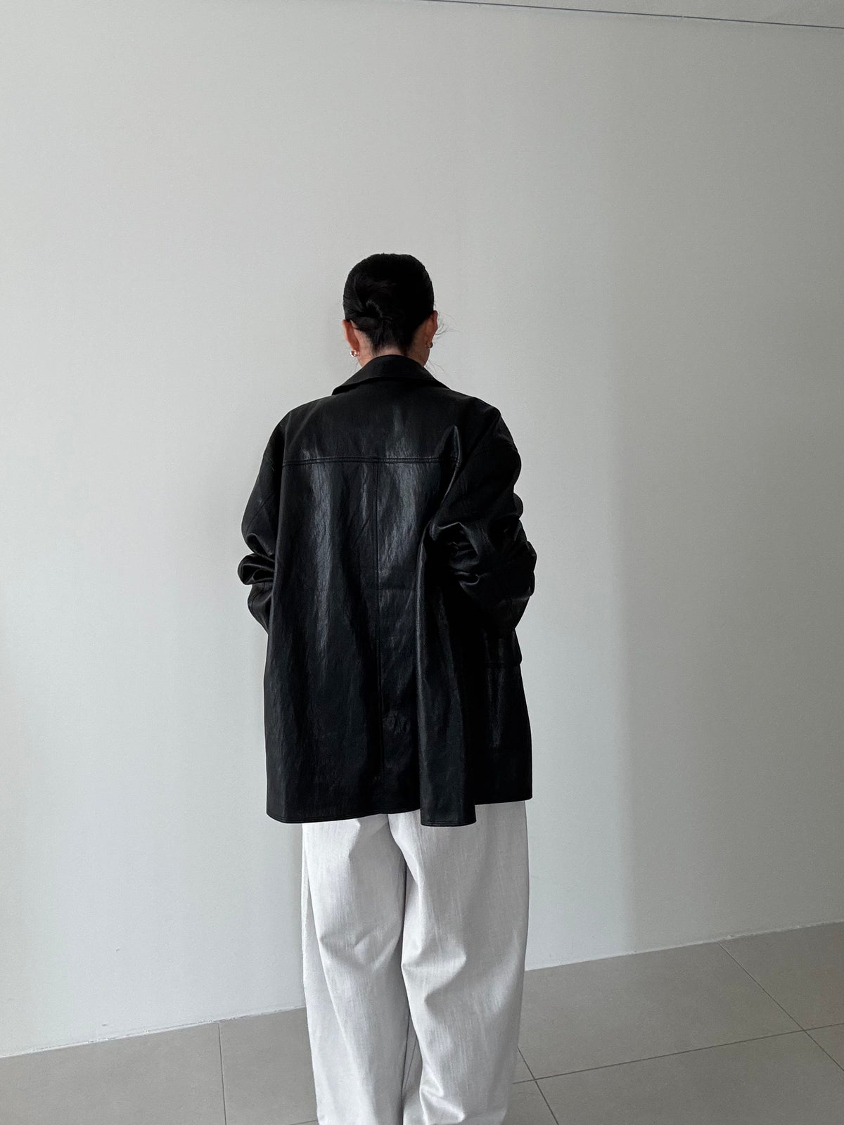 MOMS WEAR March Leather Jacket