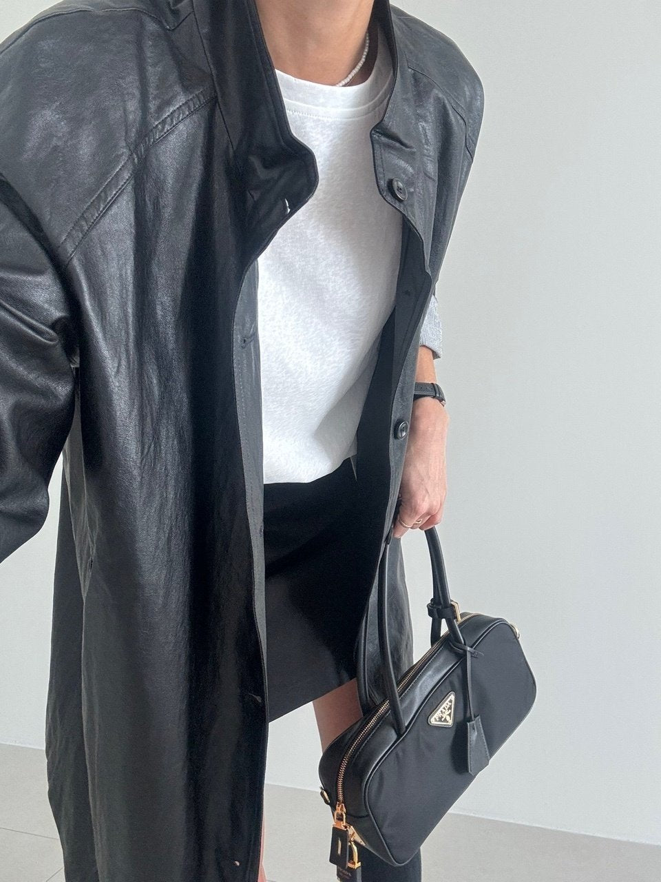 MOMS WEAR March Leather Jacket
