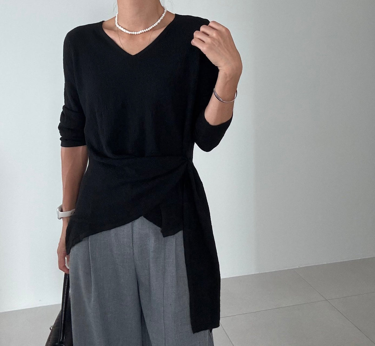 MOMS WEAR Armand Cross Knit
