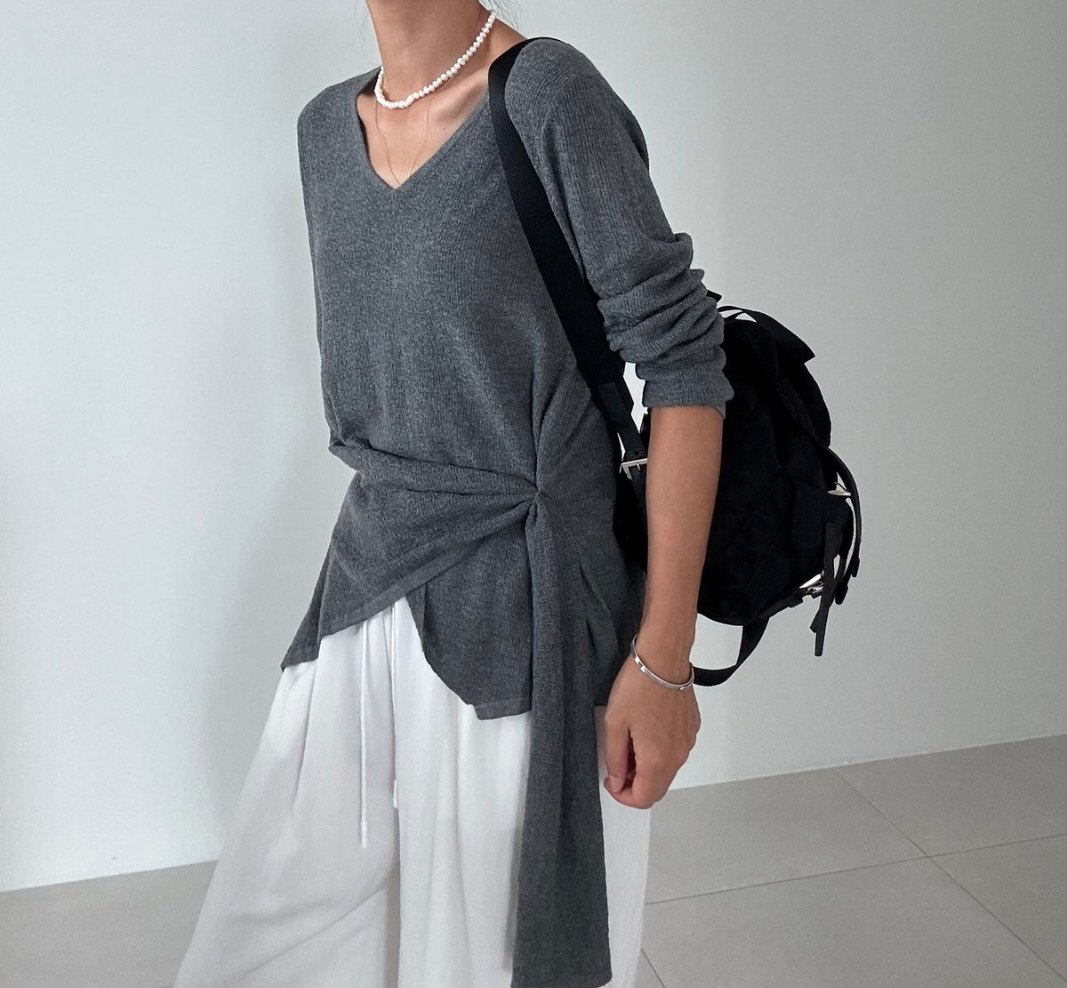 MOMS WEAR Armand Cross Knit