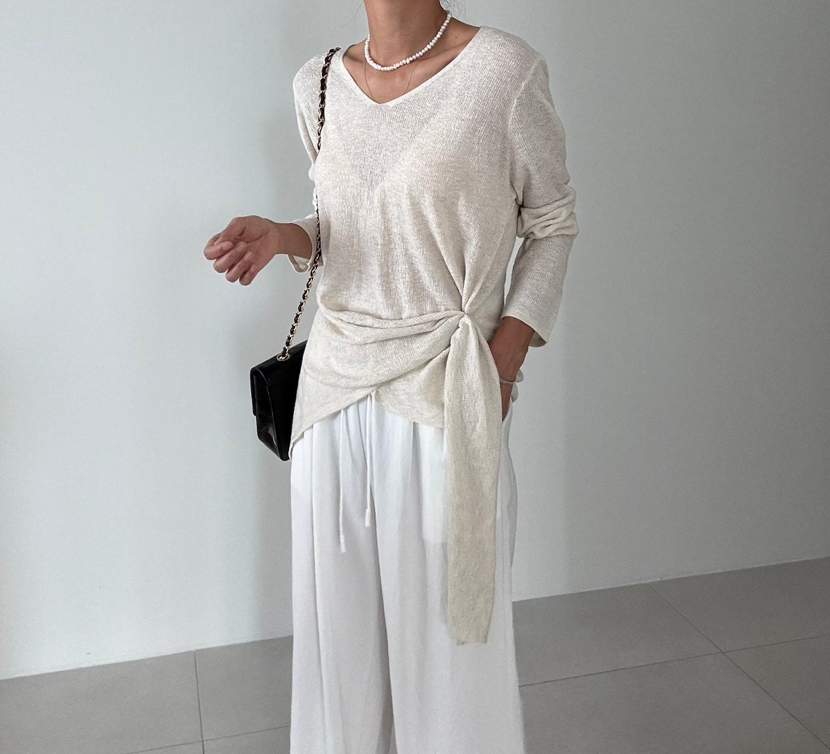 MOMS WEAR Armand Cross Knit