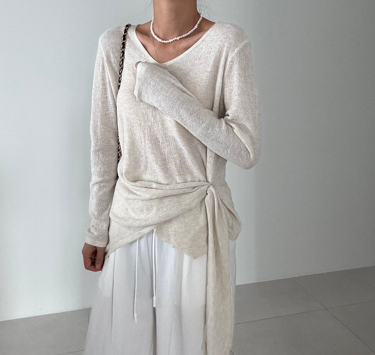 MOMS WEAR Armand Cross Knit