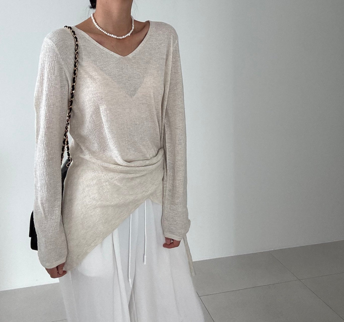 MOMS WEAR Armand Cross Knit