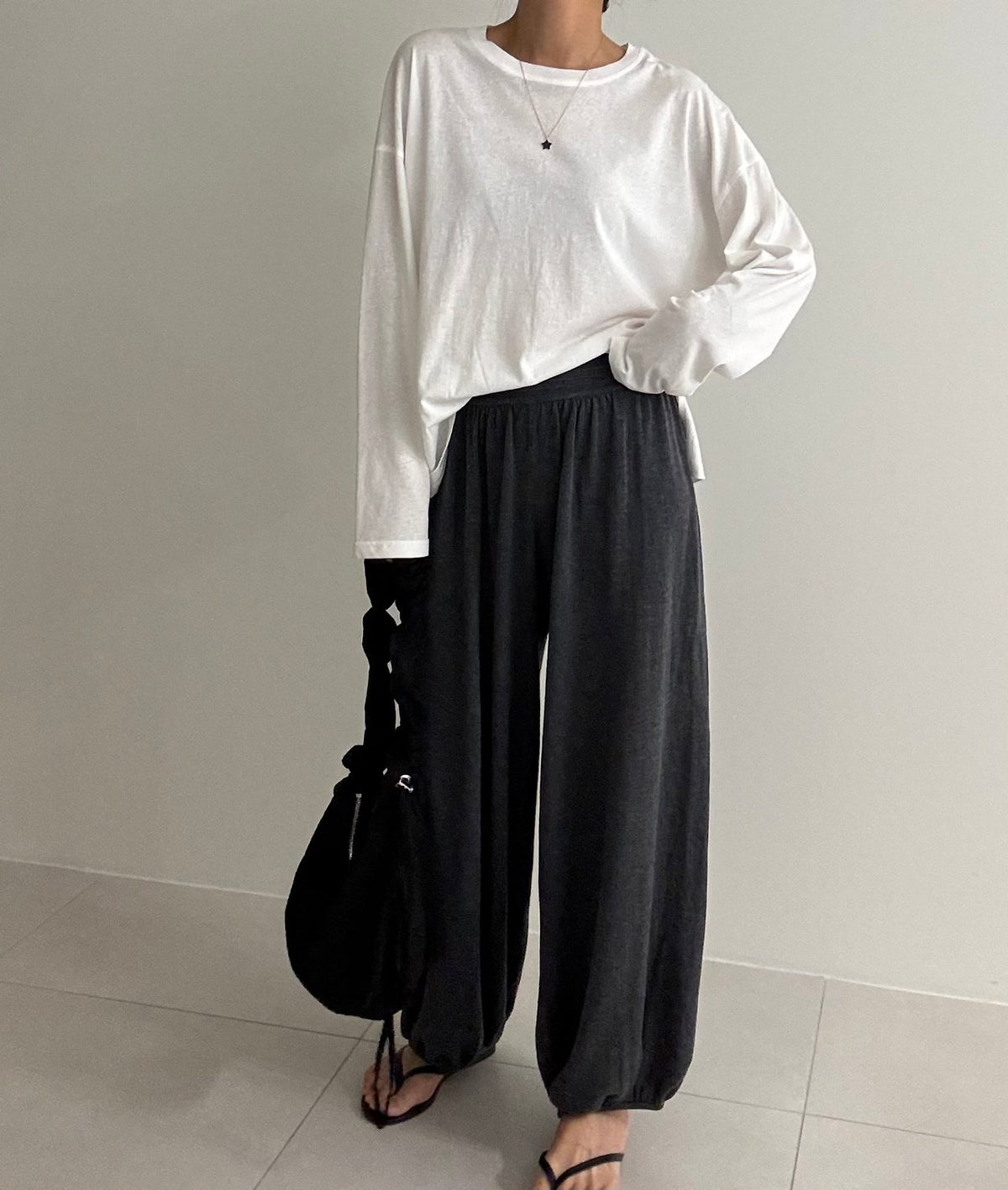 MOMS WEAR Knit harlem pants