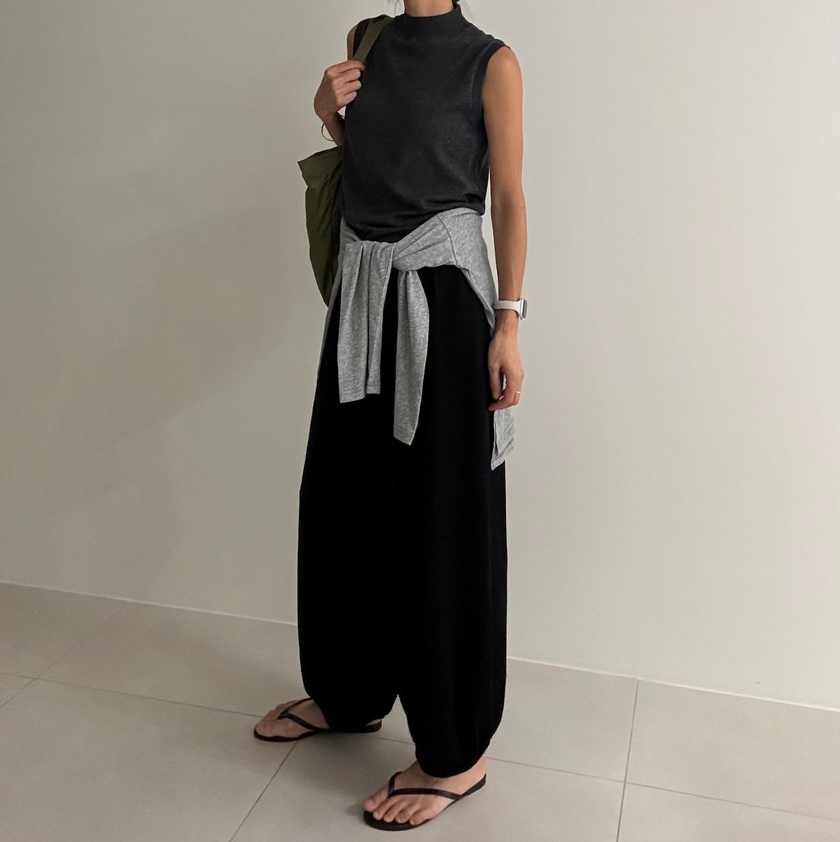MOMS WEAR Knit harlem pants