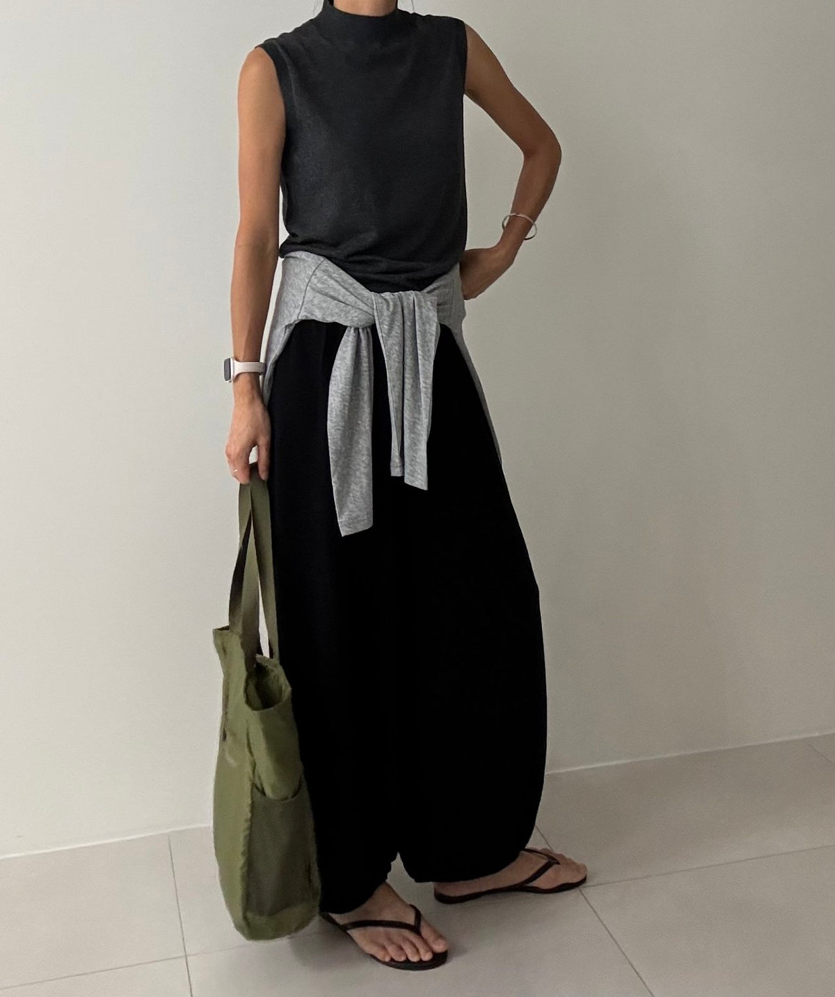 MOMS WEAR Knit harlem pants
