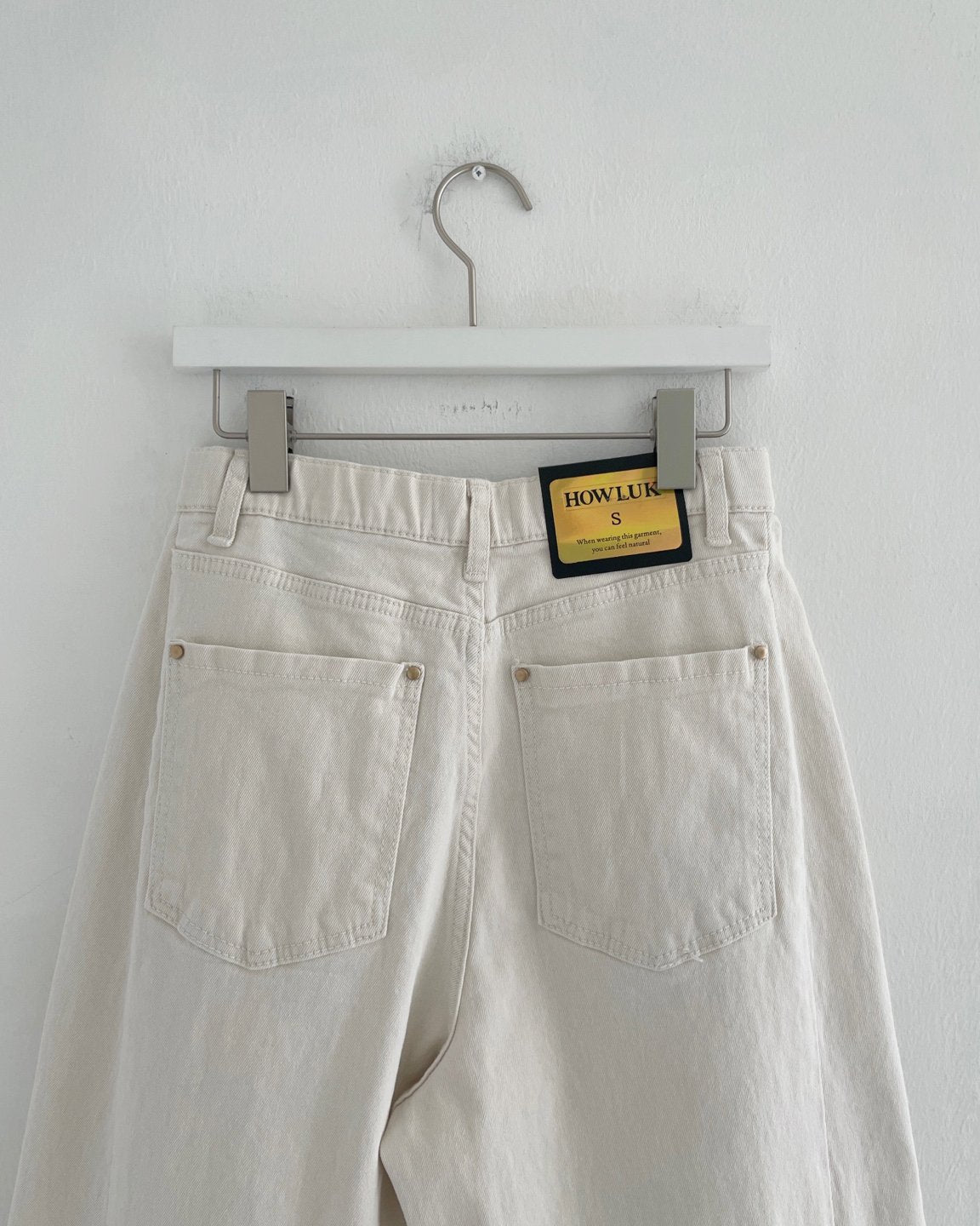 MOMS WEAR HOWLUK Curved wide pants