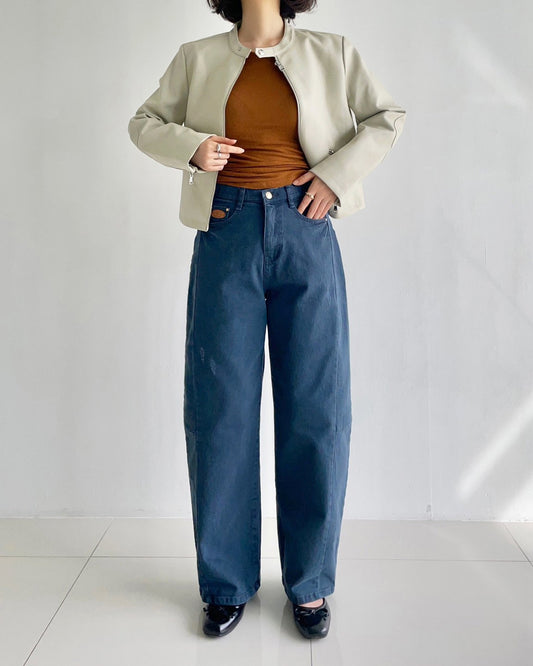 MOMS WEAR HOWLUK Curved wide pants