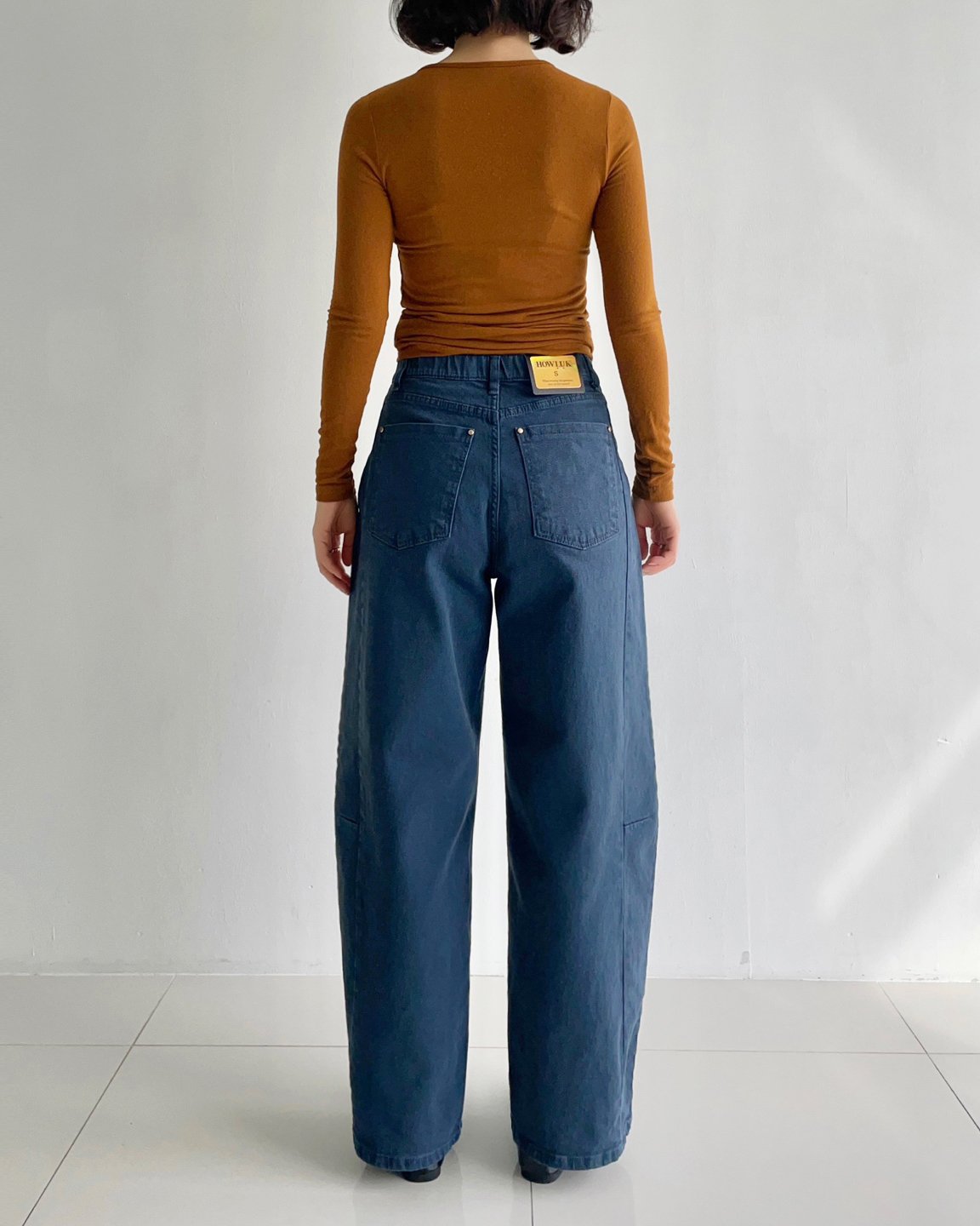 MOMS WEAR HOWLUK Curved wide pants