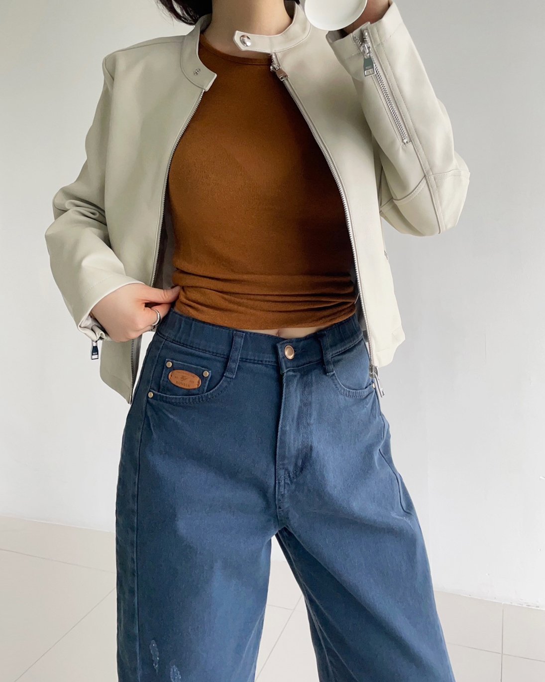 MOMS WEAR HOWLUK Curved wide pants