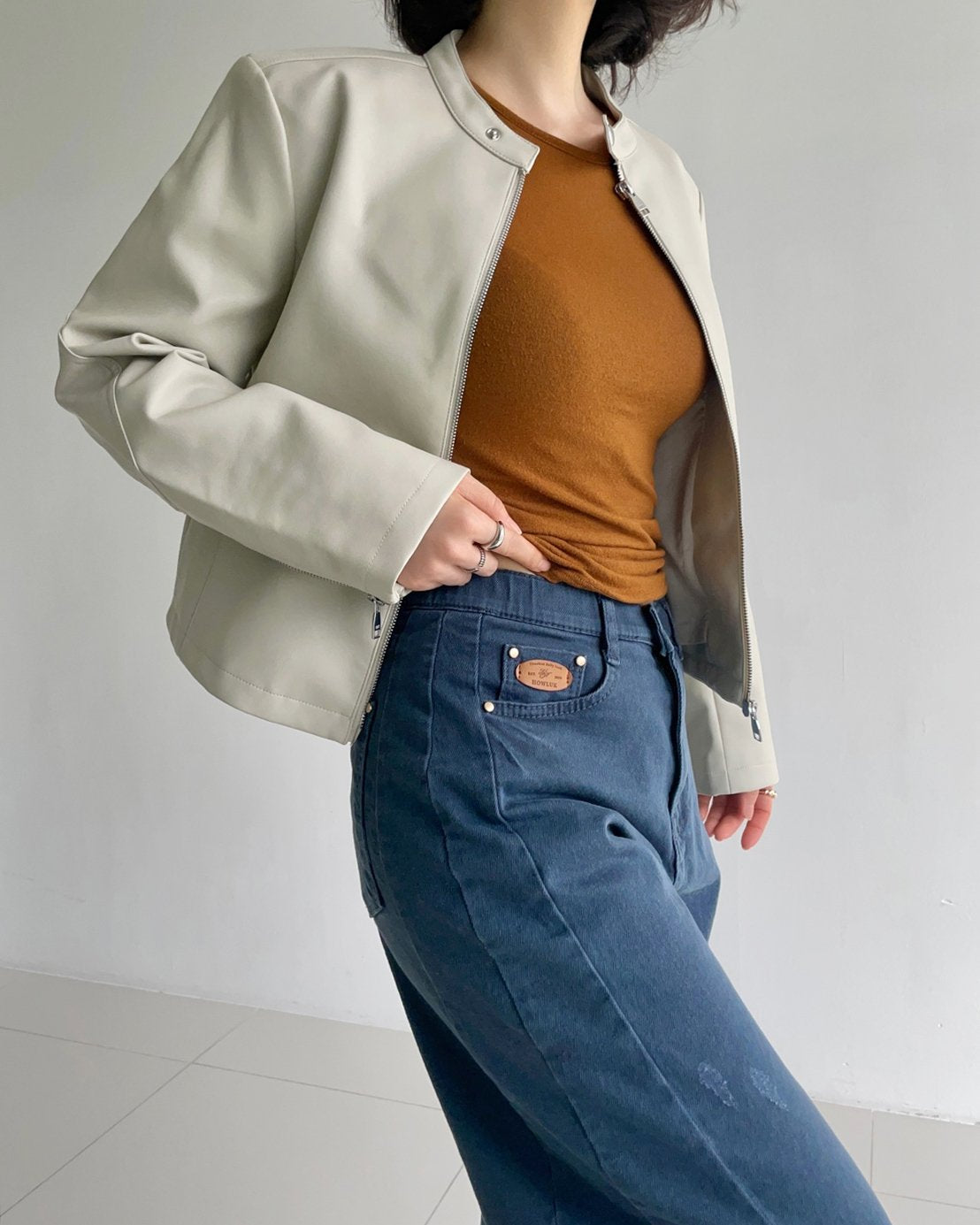 MOMS WEAR HOWLUK Curved wide pants